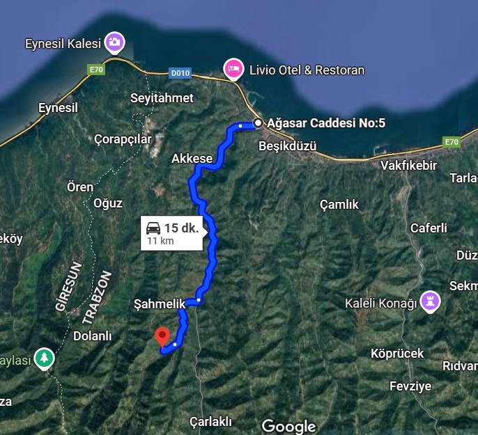 MABEL GAYRİMENKUL/BEŞİKDÜZÜ KALEGÜNEY MAH.1.000 m2 İKİ ARSA